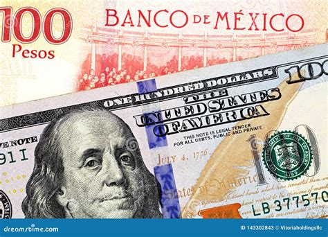 100 dollar bill to peso.